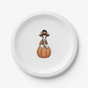 Halloween Cow 2 Paper Plate