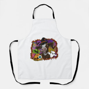 Halloween Cow Apron