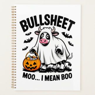 halloween cow planner