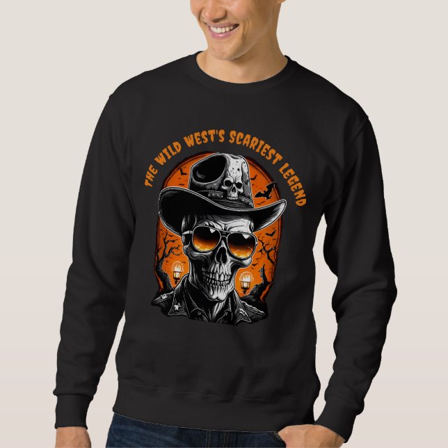 Halloween Cowboy Sweatshirt  (Front)