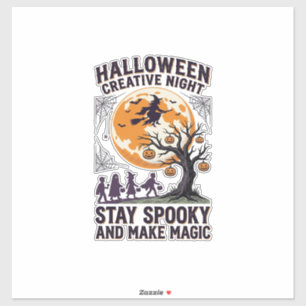 Halloween Creative Shirt Vintage Spooky Moon Art_1