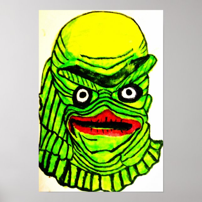 HALLOWEEN CREATURE FROM THE ABYSS  POSTER (Front)