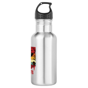 Halloween Creepy and Cute Vintage Bat 532 Ml Water Bottle