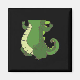 Halloween Crocodile Costume Cool Croc Body Lazy Gi Magnet