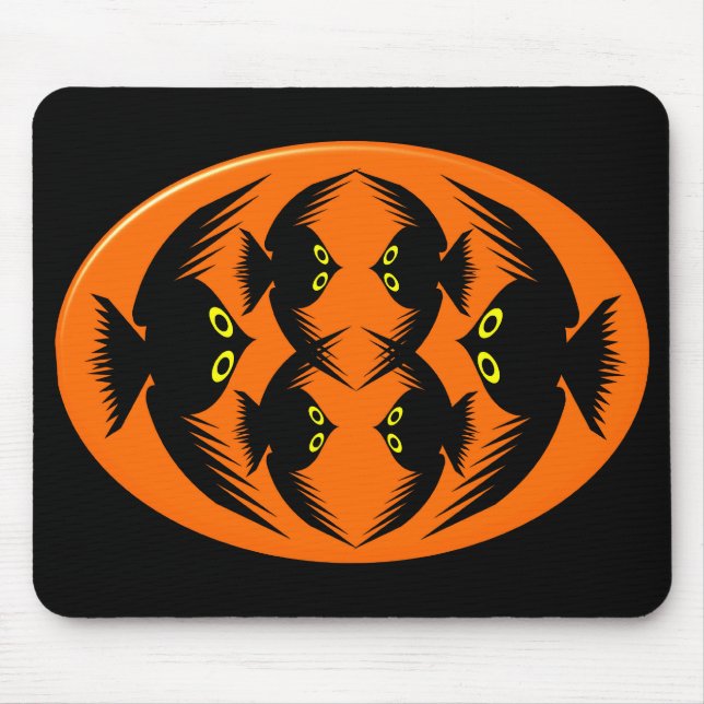 Halloween Crows Mousepad (Front)