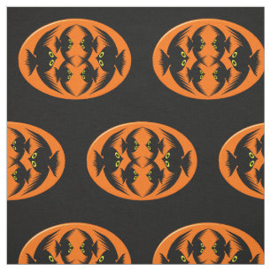Halloween Crows patterned Fabric
