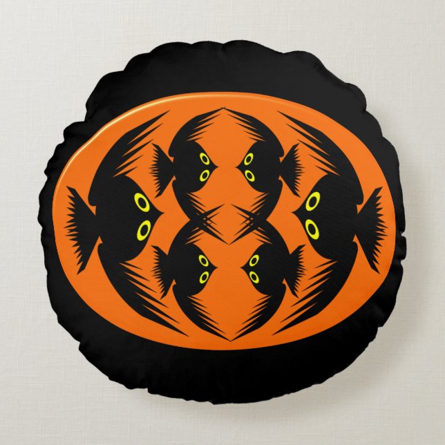 Halloween Crows Pillow (Front)