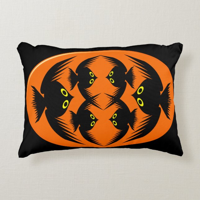 Halloween Crows Pillow (Front)