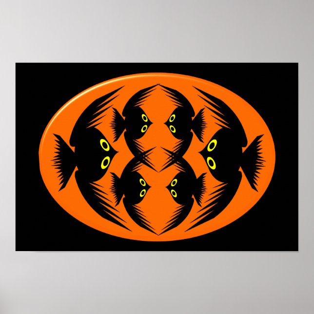 Halloween Crows Poster (Front)