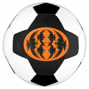 Halloween Crows Soccer Ball
