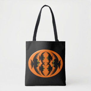 Halloween Crows Tote Bag