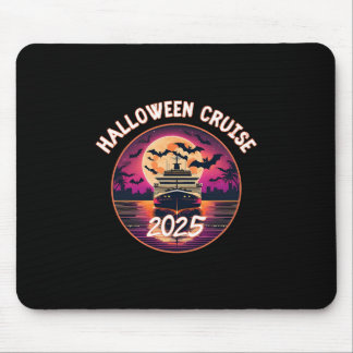 Halloween Cruise 2025 Moonlight Ship Ocean Ts And Mouse Pad