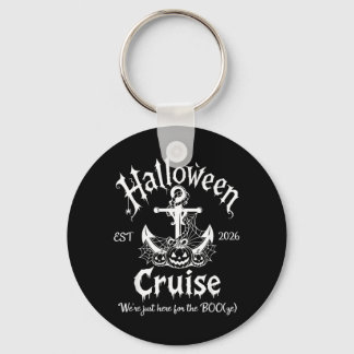 Halloween Cruise 2026 Were Here For Booze Matching Key Ring