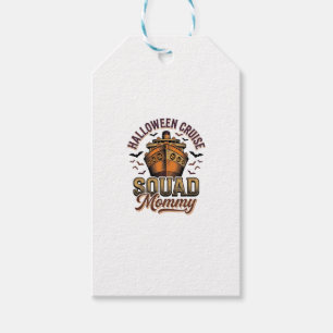 Halloween Cruise Mommy Vintage Ship Squad Design_1 Gift Tags
