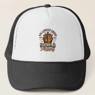 Halloween Cruise Mummy Vintage Ship Squad Design_1 Trucker Hat