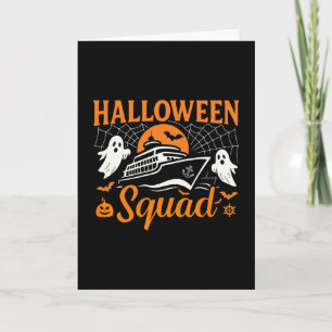 Halloween Cruise Squad 2025 Family Cruising Crew M Card