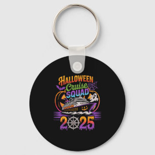 Halloween Cruise Squad 2025 Matching Cruising Crew Key Ring