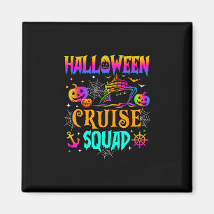 Halloween Cruise Squad 2025 Ship Vacation Family M Magnet