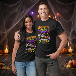 Halloween Cruise Squad 2026 Matching Cruising T-Shirt