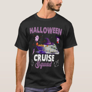 Halloween Cruise Squad Cruising Crew Spooky Season T-Shirt