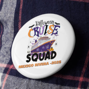 Halloween Cruise Squad Custom 7.5 Cm Round Badge