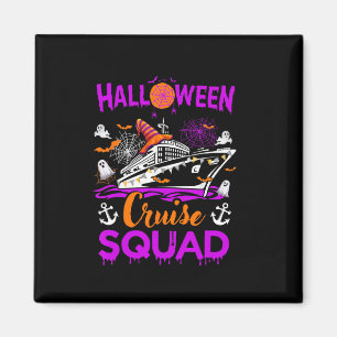 Halloween Cruise Squad Family Cruising Spooky Seas Magnet
