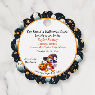 Halloween Cruising Duck Tag