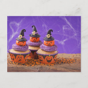 Halloween Cupcake Postcard