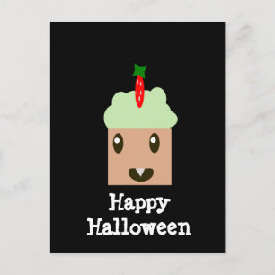 Halloween Cupcake Postcard