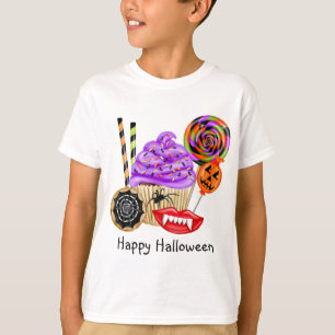 Halloween  Cupcakes and Candy  T-Shirt