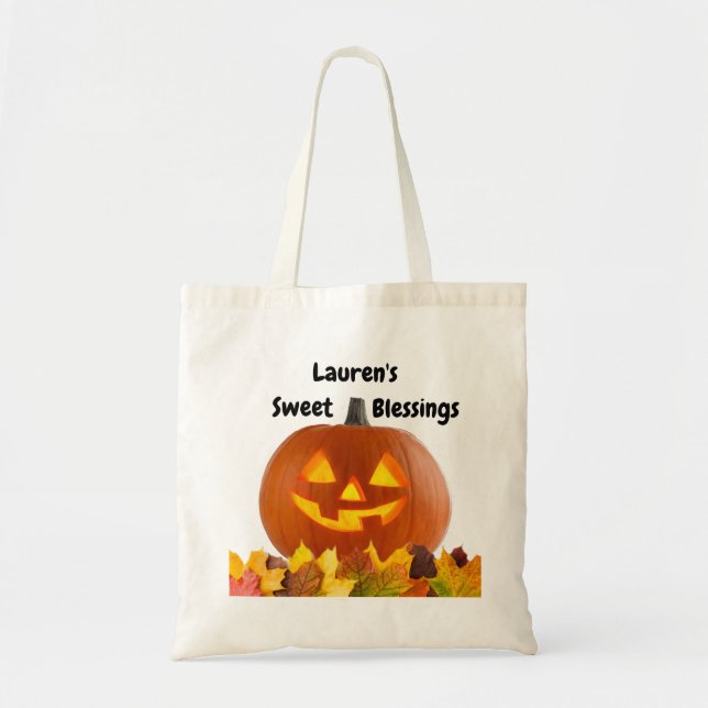 Halloween Custom Candy Tote (Front)
