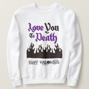 Halloween Custom Whimsical Funny Illustration Sweatshirt