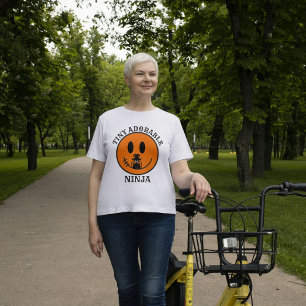 Halloween Cute Black Cat Funny Quote Personalised T-Shirt