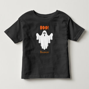 Halloween Cute Boo Ghost Toddler T-Shirt