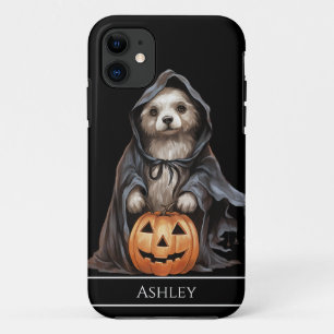 Halloween Cute Dog Ghost Personalised Case-Mate iPhone Case