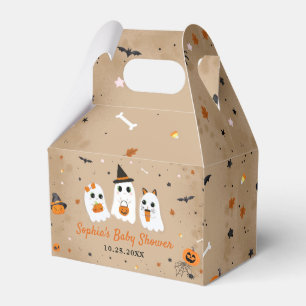 Halloween Cute Ghost Baby Shower Favour Box