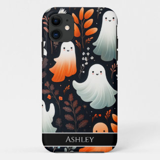 Halloween Cute Ghost Boho Personalised Case-Mate iPhone Case