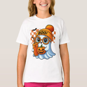 Halloween Cute Ghost Fall Festival  T-Shirt