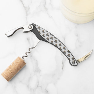 Halloween, Cute Ghost Grey, Trick Or Treat, Boo Corkscrew
