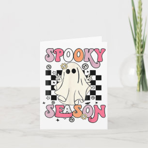 Halloween Cute Ghost Spooky Season  Card