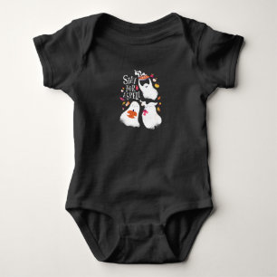 Halloween Cute Ghosts Baby Bodysuit