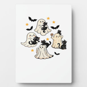 Halloween Cute Ghosts Bats Black Cats Oversized T- Plaque