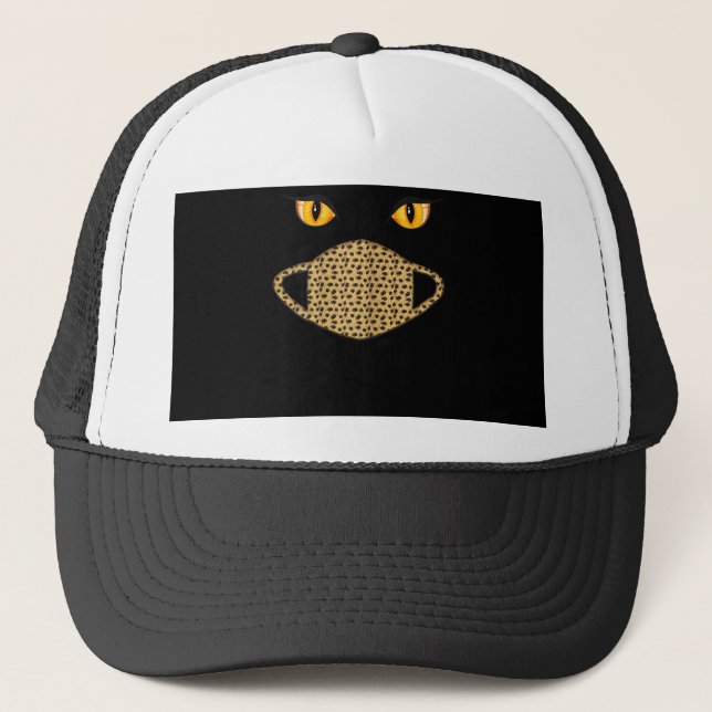Halloween Cute Gift for Wife Trucker Hat (Front)