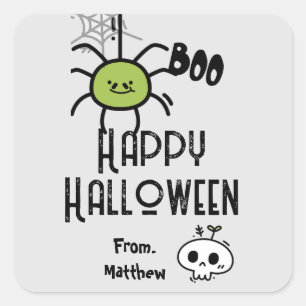Halloween cute modern party favour Sticker