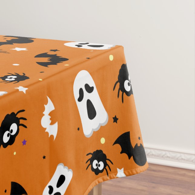 Halloween cute pattern tablecloth (In Situ)