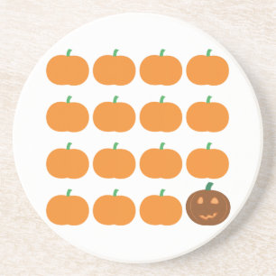 Halloween Cute Pumpkin Patch Coaster