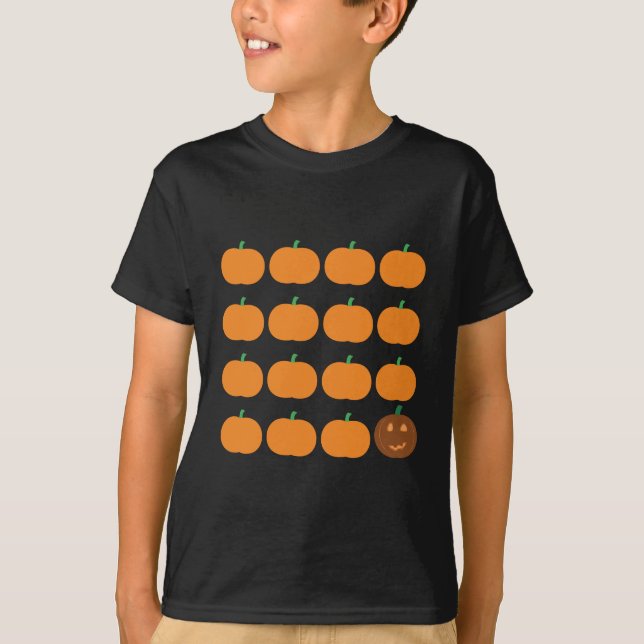 Halloween Cute Pumpkin Patch T-Shirt (Front)