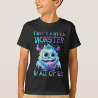 Halloween Cute Purple Monster