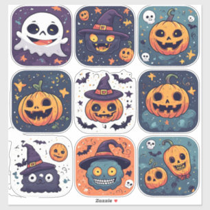 Halloween Cute Spooky Icons Collection 👻