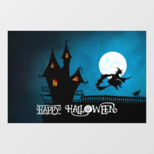 Halloween Cute Spooky Whimsical Witch Navy